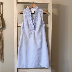 Vince Camino Seersucker Dress